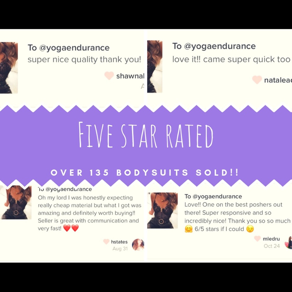 LAST ONE 🔥 Black Lace Mesh Lingerie Bodysuit - Picture 3 of 8